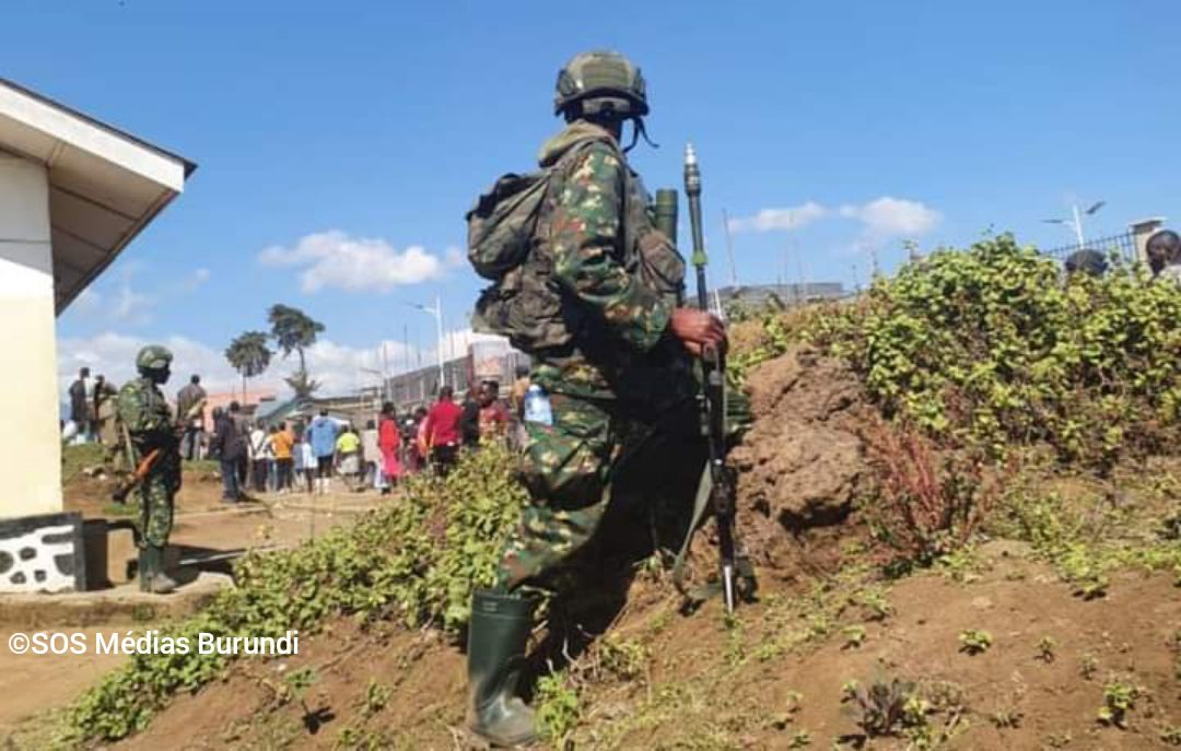 Un rebelle du M23 à Bunagana, lundi 13 juin 2022