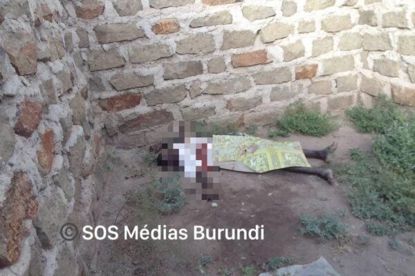 A corpse of a refugee found in Kakuma, June 2024 (SOS Médias Burundi)