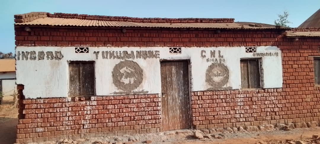 The office of the opposition party, CNL, whose writings have been erased, DR