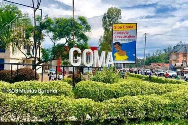 A public square in the city of Goma (SOS Médias Burundi)