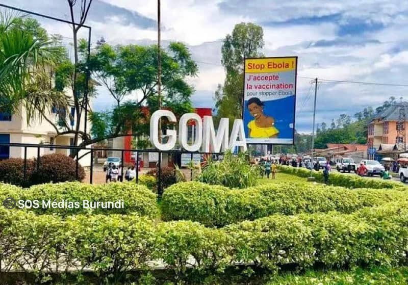 A public square in the city of Goma (SOS Médias Burundi)