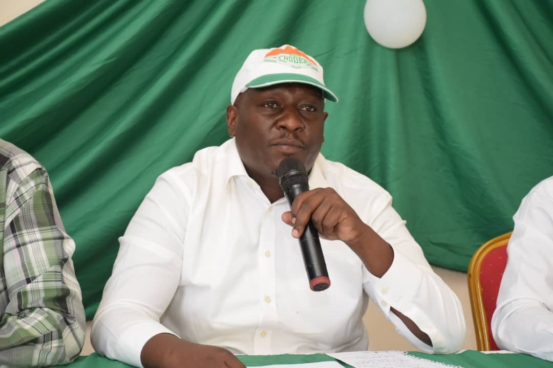 Patrick Nkurunziza, president of the Sahwanya FRODEBU party (SOS Médias Burundi)