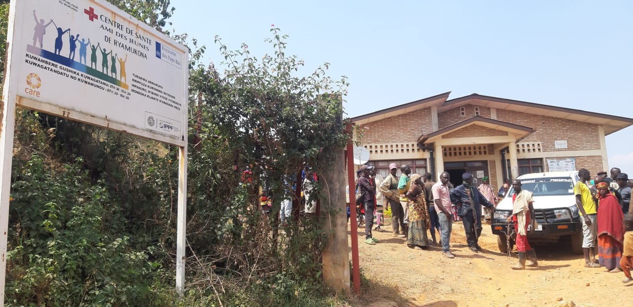 The Ryamukana health center in the district of Kabarore, one of the health facilities where people killed or injured while trying to go to Rwanda are often taken (SOS Médias Burundi)
