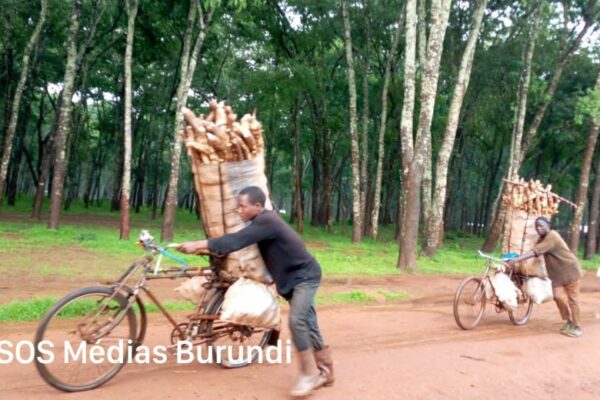 Burundian refugees outside the Nduta refugee camp in Tanzania (SOS Médias Burundi)