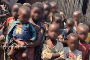 Children from families of Burundian asylum seekers in South Kivu (SOS Médias Burundi)
