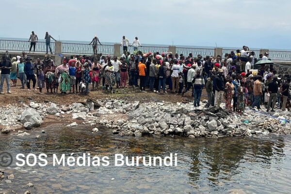 View of Lake Kivu near the scene of the tragedy where several deaths were recorded on Thursday, October 3, 2024 (SOS Médias Burundi)
