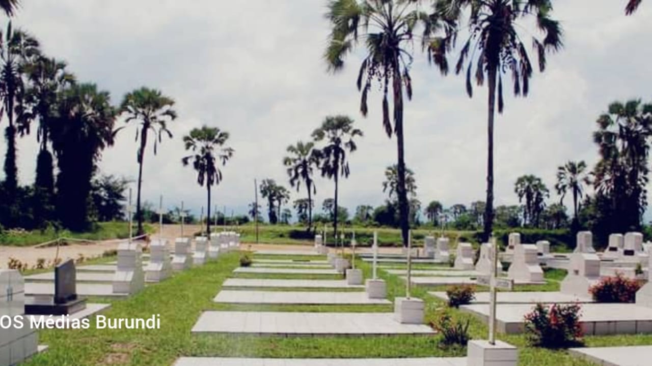 Part of the Mpanda cemetery in Bubanza province, the largest in Burundi (SOS Médias Burundi).