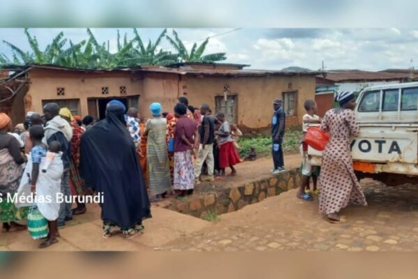 Illustration photo : residents at the scene of a macabre discovery in the city of Gitega, March 2022