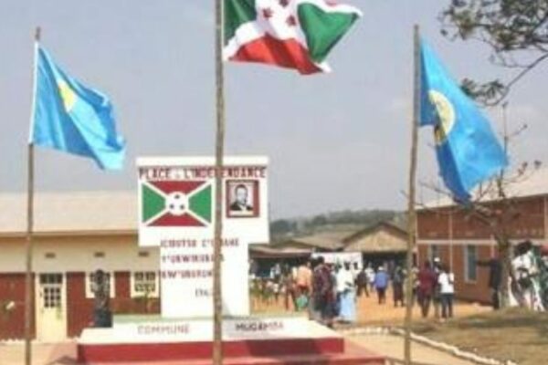 The capital of Mugamba in southern Burundi