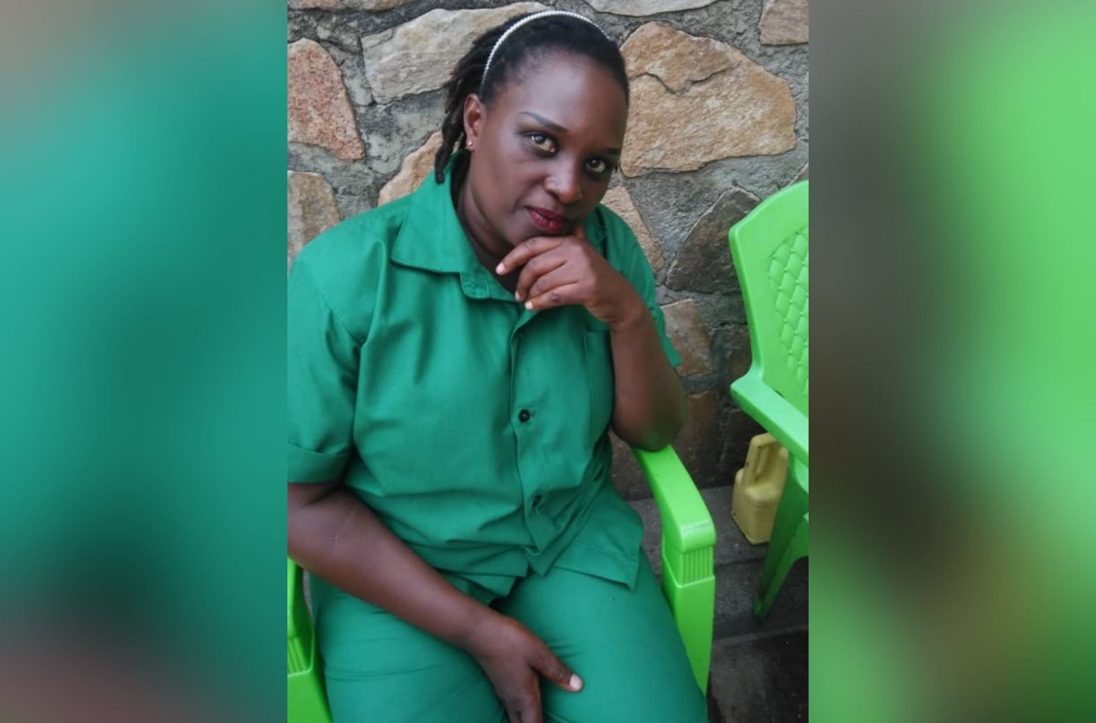 Sandra Muhoza, la journaliste burundaise détenue à la prison centrale de la ville commerciale Bujumbura pour atteinte à l’intégrité nationale. (DR)