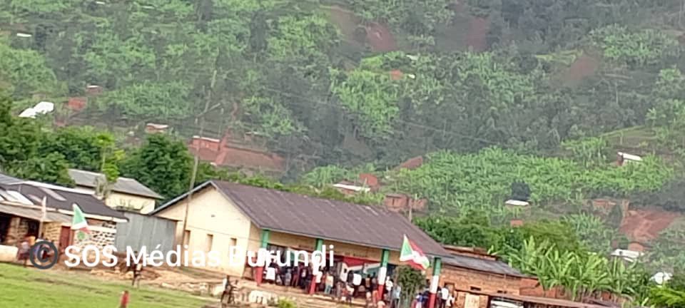 The town center of the district of Mabayi (SOS Médias Burundi)