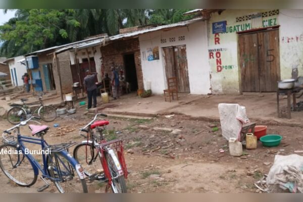 A street in the city of Rumonge not far from where Fenja Nibogora was arrested (SOS Médias Burundi)
