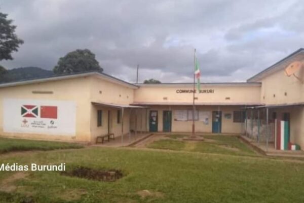 The town center of the district of Bururi in the south of Burundi (SOS Médias Burundi)