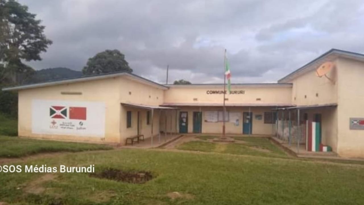 The town center of the district of Bururi in the south of Burundi (SOS Médias Burundi)