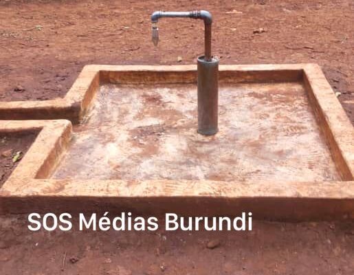 a tap has been dry for several days at the Burundian refugee camp of Nduta located in northwestern Tanzania, January 2025 (SOS Médias Burundi)