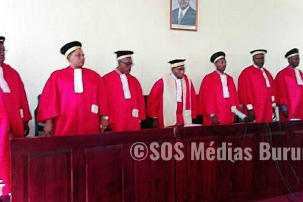 Judges of the Constitutional Court of Burundi (SOS Médias Burundi)