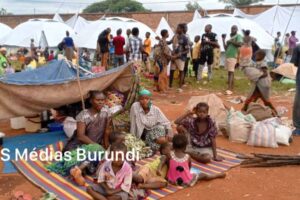 New Congolese refugees welcomed in the province of Cibitoke, in northwest Burundi, bordering Congo, on February 18, 2025 (SOS Médias Burundi)