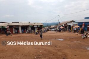A parking lot without vehicles at Makamba, February 2025 (SOS Médias Burundi)