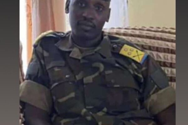 Colonel Alexis Rugabisha who was killed in the fighting with the M23, DR
