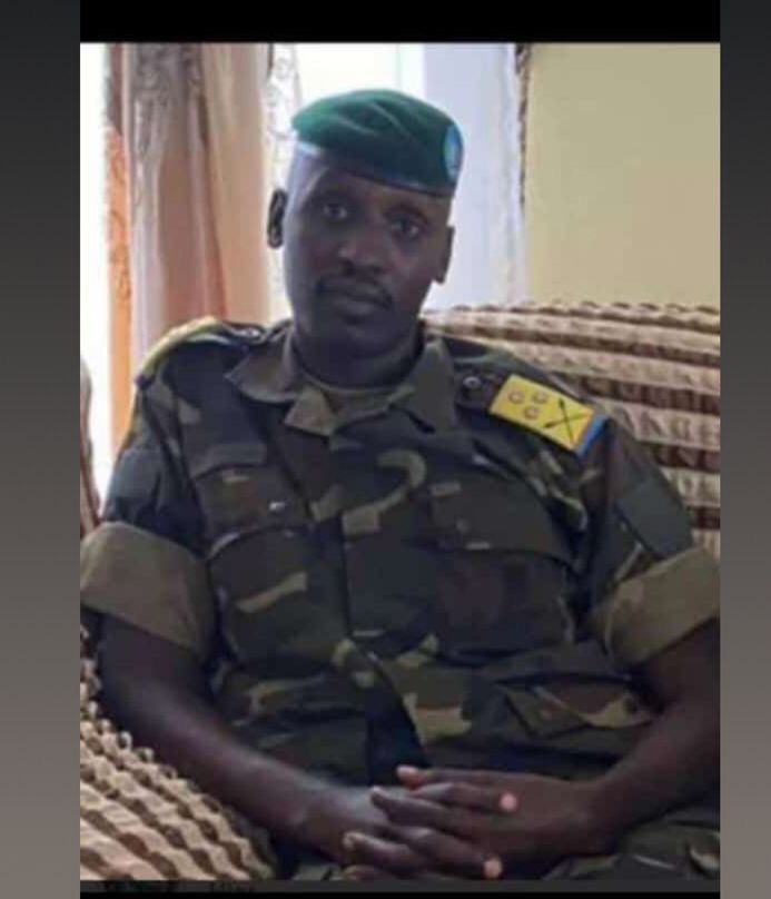 Colonel Alexis Rugabisha who was killed in the fighting with the M23, DR
