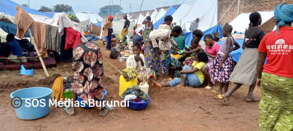 De nouveaux réfugiés congolais dont certains ont été transférés dans le site de Musenyi où 18 réfugiés ont été arrêtés par la police burundaise