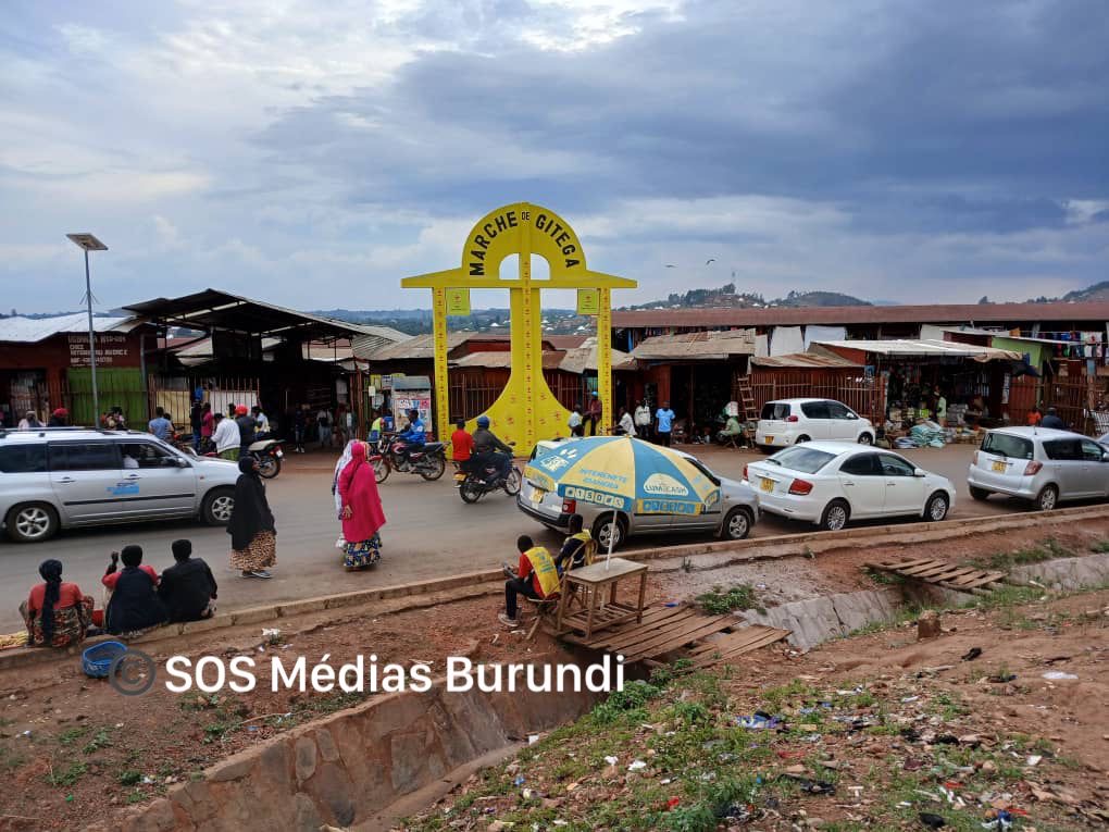 The central market of Gitega in the political capital of Burundi (SOS Médias Burundi)
