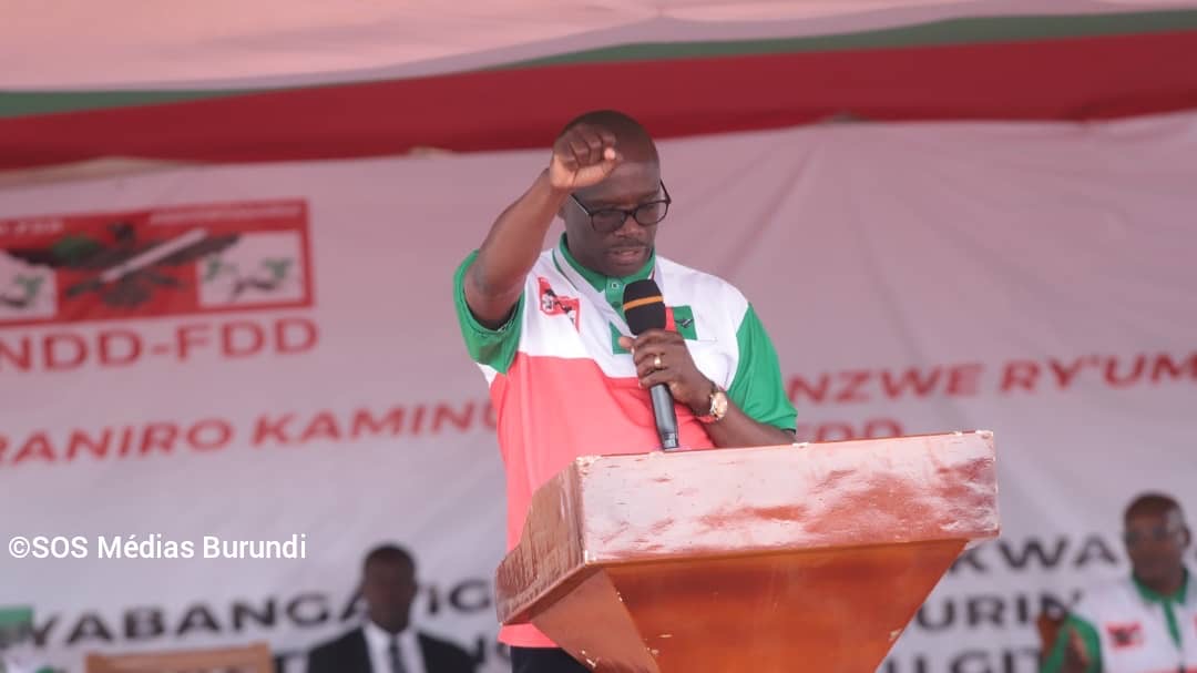 Révérien Ndikuriyo, secretary general of the CNDD-FDD hospitalized in Dubai (SOS Médias Burundi)