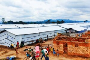 Une partie du site de Musenyi abritant des réfugiés congolais ,avril 2025 © SOS Médias Burundi